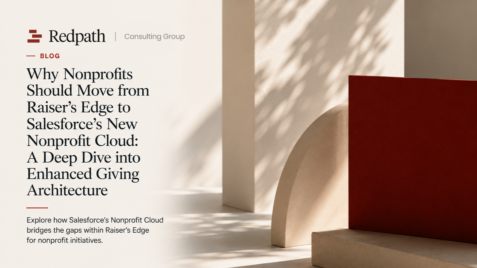 Why Nonprofits Should Move from Raiser's Edge to Salesforce's New Nonprofit Cloud