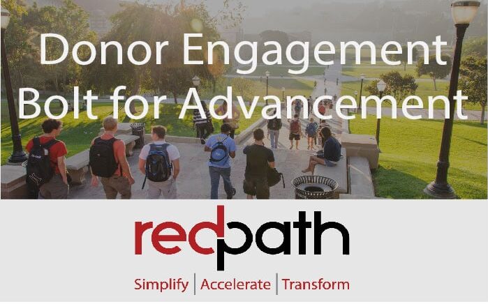 Donor Engagement Bolt for Advancement