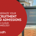 Blog title "Modernize your Recruitment and Admissions with Cloud Technology"